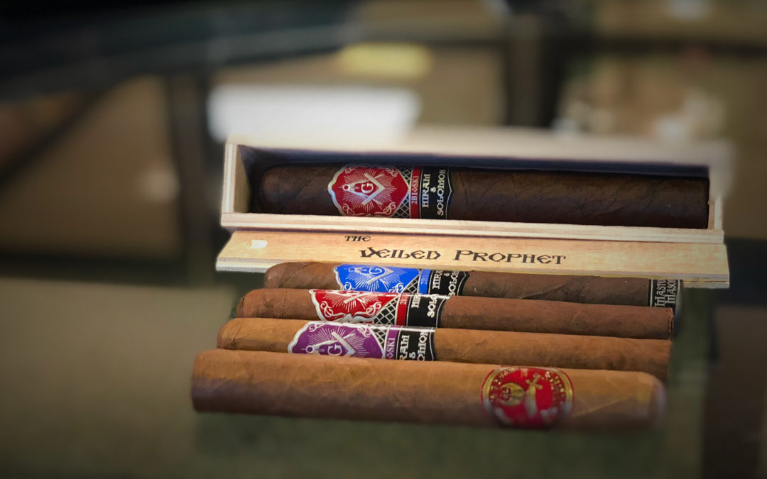 Hiram & Solomon Masonic Cigars are in Stock