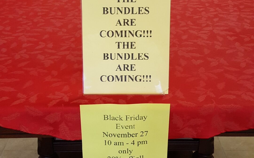 The Bundles Are Coming – Black Friday